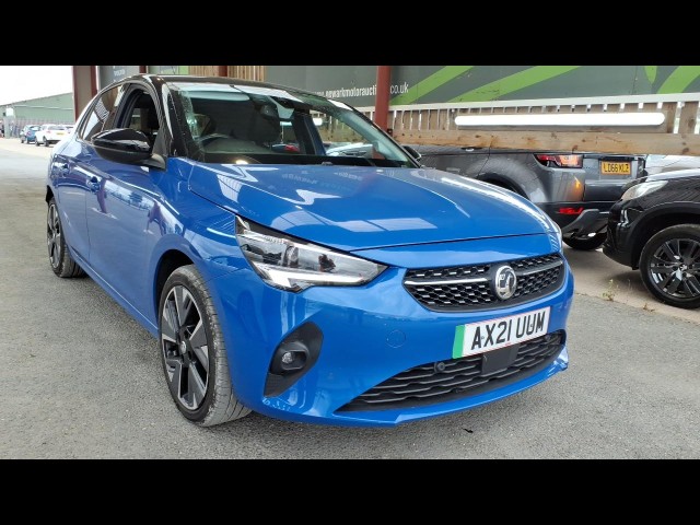 BUY VAUXHALL CORSA E ELITE NAV PREMIUM 2021 ELITE NAV PREMIUM, Newark Motor Auctions