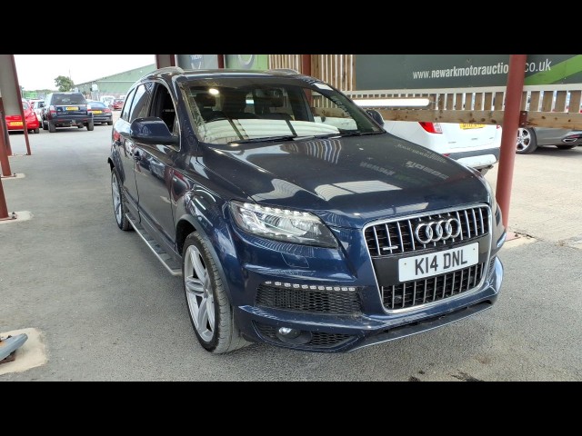 BUY AUDI Q7 S LINE + TDI QUATTRO A 2013 TDI QUATTRO S LINE PLUS, Newark Motor Auctions
