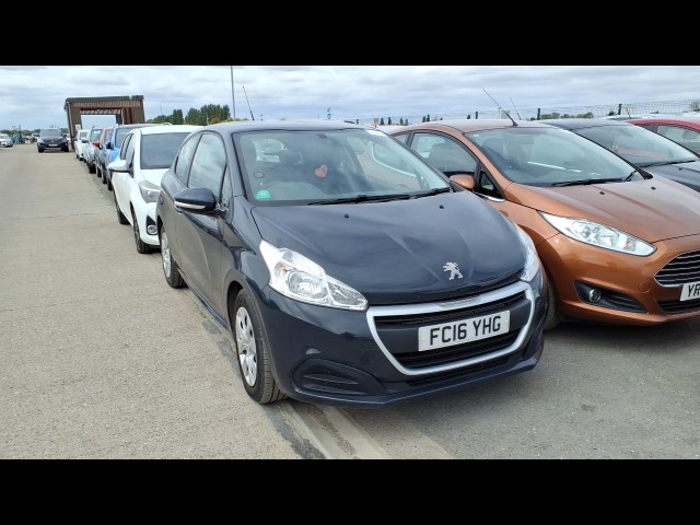 BUY PEUGEOT 208 ACCESS A/C BLUE HDI 2016 BLUE HDI ACCESS A/C, Newark Motor Auctions