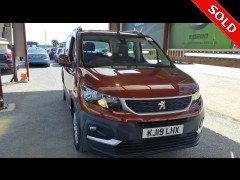 BUY PEUGEOT RIFTER ACTIVE BLUEHDI 2019 BLUEHDI ACTIVE, Newark Motor Auctions