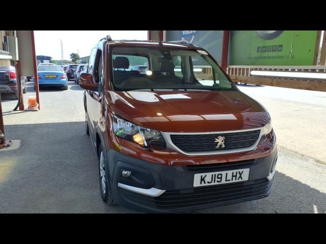 BUY PEUGEOT RIFTER ACTIVE BLUEHDI 2019 BLUEHDI ACTIVE, Newark Motor Auctions
