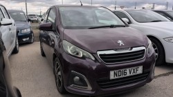 2016 PEUGEOT 108 ALLURE ALLURE 