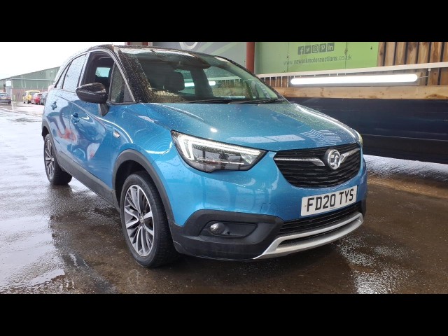 BUY VAUXHALL CROSSLAND X ELITE NAV TUR 2020 ELITE NAV, Newark Motor Auctions