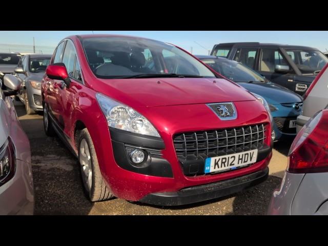 BUY PEUGEOT 3008 ACTIVE E-HDI S-A 2012 E-HDI ACTIVE, Newark Motor Auctions