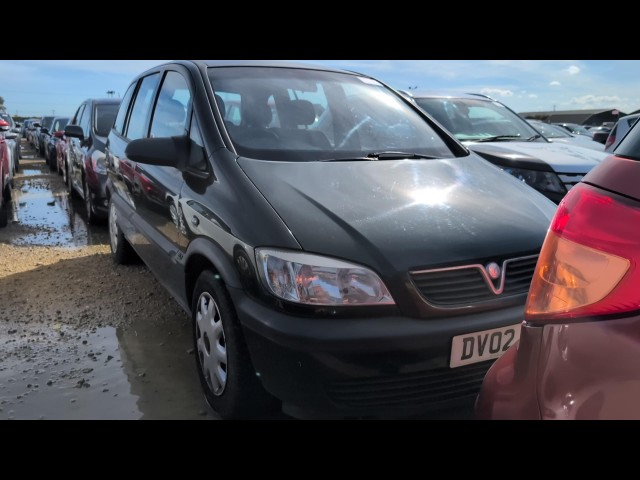 BUY VAUXHALL ZAFIRA 16V CLUB 2002 CLUB 16V, Newark Motor Auctions