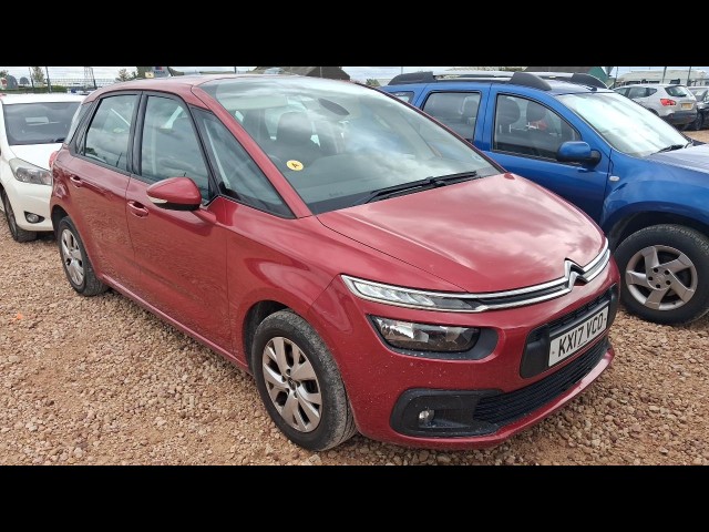 BUY CITROEN C4 PICASSO TOUCH ED BLUEH 2017 BLUEHDI TOUCH EDITION S/S, Newark Motor Auctions