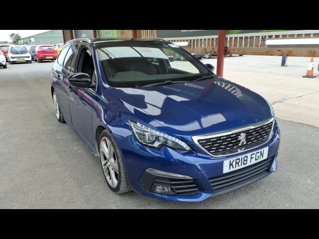 BUY PEUGEOT 308 GT SW BLUEHDI S/S AUT 2018 BLUE HDI S/S SW GT, Newark Motor Auctions