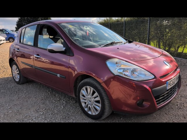 BUY RENAULT CLIO I-MUSIC 16V 2010 I-MUSIC 16V, Newark Motor Auctions