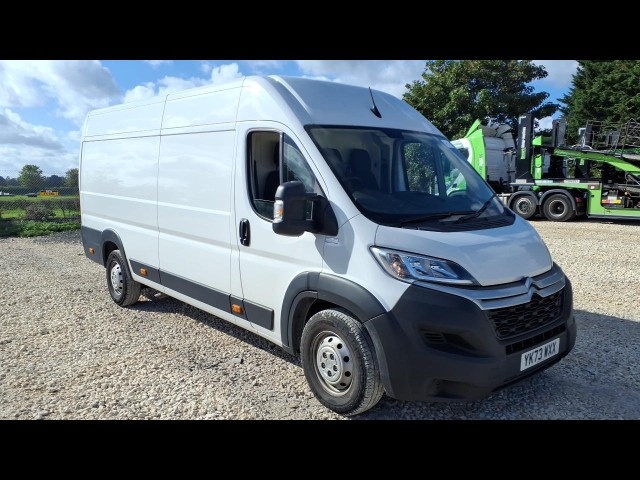 BUY CITROEN RELAY 35HVYL4H2EPRSE ED B 2024 35 HEAVY L4H2 ENTERPRISE EDITION BLUEHDI, Newark Motor Auctions