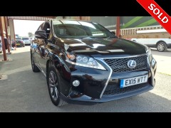 BUY LEXUS RX 450H F SPORT CVT 2015 450H F SPORT, Newark Motor Auctions