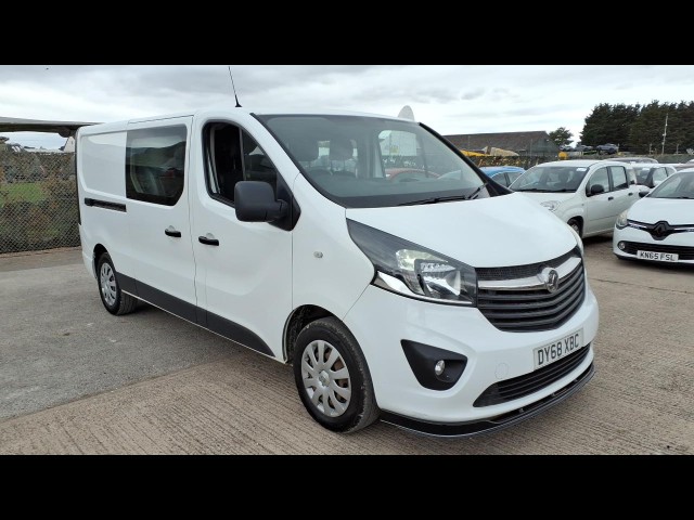 BUY VAUXHALL VIVARO 2900 SPORTIVE CDTI 2018 L2H1 2900 SPORTIVE CDTI, Newark Motor Auctions