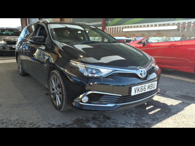 BUY TOYOTA AURIS EXCEL VVT-I HYBRID 2016 VVT-I EXCEL TOURING SPORTS, Newark Motor Auctions