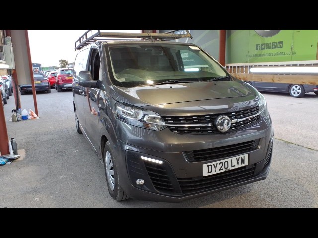 BUY VAUXHALL VIVARO 2700 SPORTIVE S/S 2020 L1H1 2700 SPORTIVE S/S, Newark Motor Auctions