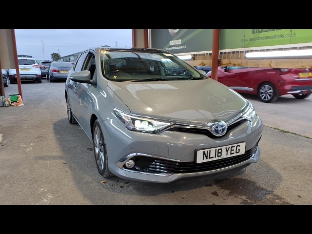 BUY TOYOTA AURIS EXCEL HEV VVT-I CVT 2018 VVT-I EXCEL, Newark Motor Auctions