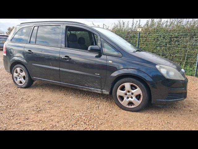 BUY VAUXHALL ZAFIRA CLUB 2007 CLUB 16V E4, Newark Motor Auctions