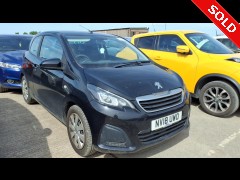 BUY PEUGEOT 108 ACTIVE 2018 ACTIVE, Newark Motor Auctions