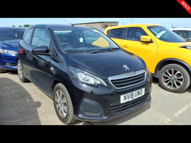 BUY PEUGEOT 108 ACTIVE 2018 ACTIVE, Newark Motor Auctions