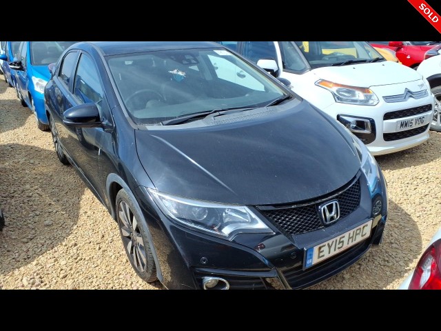 BUY HONDA CIVIC I-VTEC SR AUTO 2015 I-VTEC SR, Newark Motor Auctions