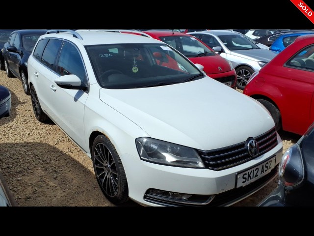 BUY VOLKSWAGEN PASSAT SPORT BLUEMOTN TEC 2012 SPORT TDI BLUEMOTION TECHNOLOGY, Newark Motor Auctions