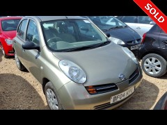 BUY NISSAN MICRA S 2004 S, Newark Motor Auctions