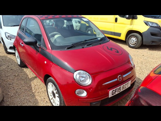 BUY FIAT 500 COLOUR THERAPY 2015 COLOUR THERAPY, Newark Motor Auctions