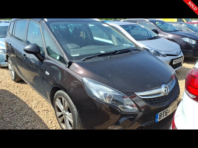 BUY VAUXHALL ZAFIRA TOURER SRI TURBO 2015 SRI, Newark Motor Auctions