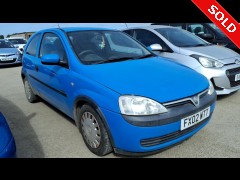 BUY VAUXHALL CORSA COMFORT 16V 2002 COMFORT 16V, Newark Motor Auctions