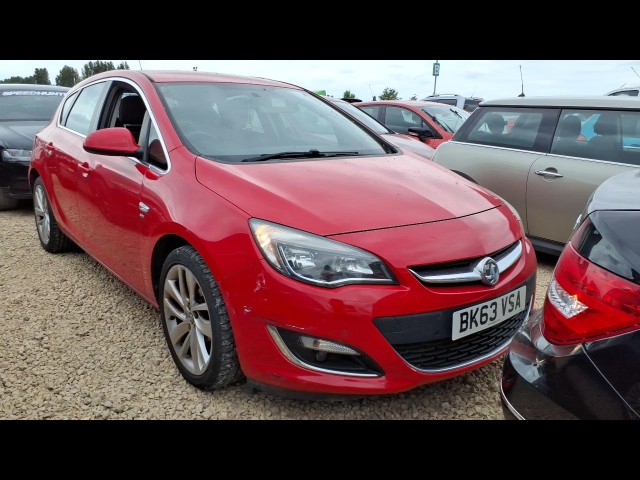BUY VAUXHALL ASTRA SRI 2013 SRI, Newark Motor Auctions