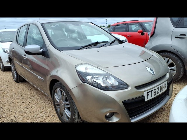 BUY RENAULT CLIO DYNAMIQUE TOMTOM 16V 2012 DYNAMIQUE TOMTOM 16V, Newark Motor Auctions