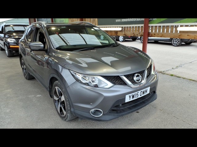 BUY NISSAN QASHQAI N-TEC + DIG-T 2015 N-TEC PLUS DIG-T, Newark Motor Auctions