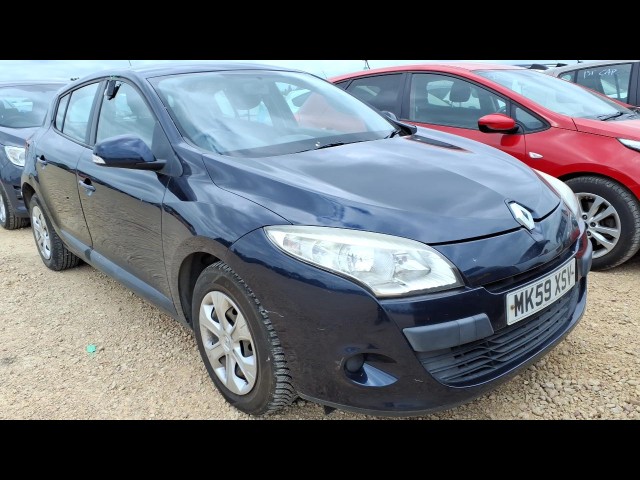 BUY RENAULT MEGANE EXPRESSION VVT 100 2009 EXPRESSION VVT, Newark Motor Auctions