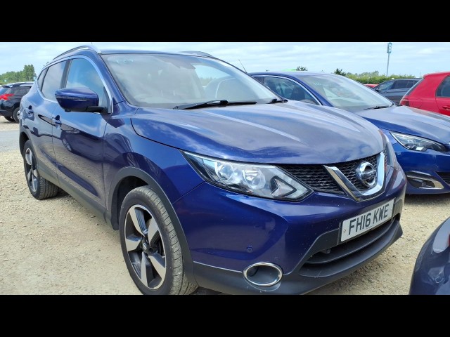 BUY NISSAN QASHQAI N-CONNECTA DCI 2016 N-CONNECTA DCI, Newark Motor Auctions