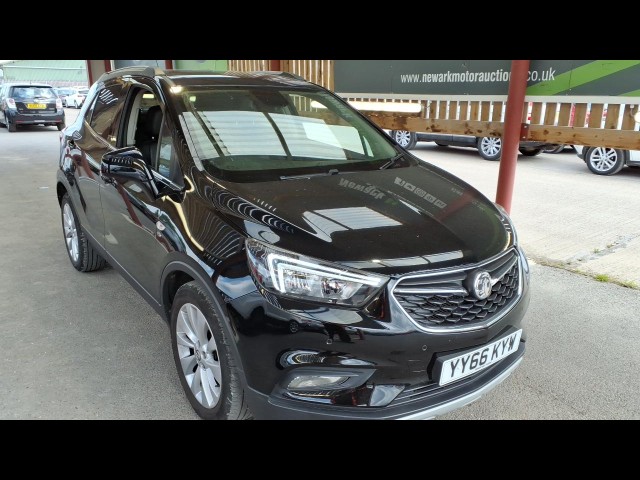 BUY VAUXHALL MOKKA X ELITE TURBO AUTO 2016 ELITE, Newark Motor Auctions