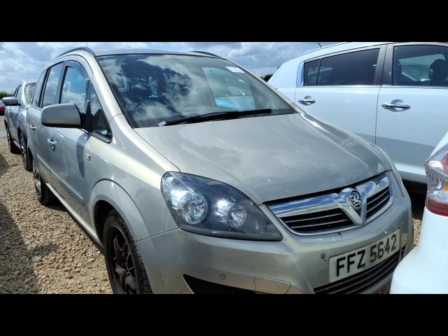 BUY VAUXHALL ZAFIRA EXCLUSIV 2011 EXCLUSIV, Newark Motor Auctions