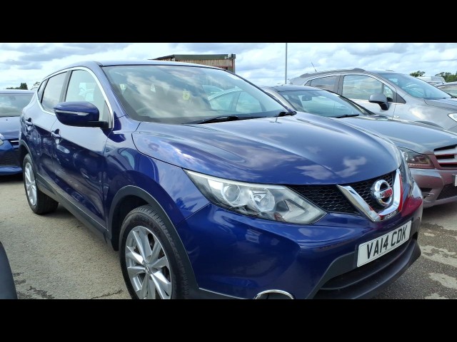 BUY NISSAN QASHQAI ACENTA DIG-T 2014 ACENTA DIG-T, Newark Motor Auctions