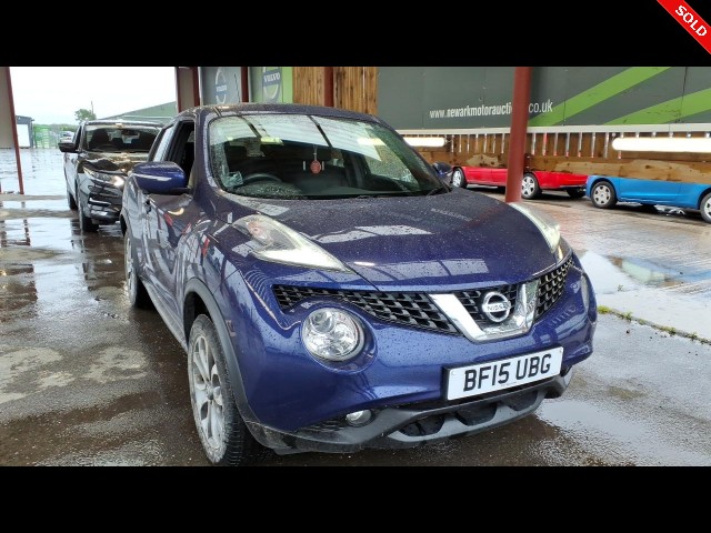 BUY NISSAN JUKE TEKNA CVT 2015 TEKNA XTRONIC, Newark Motor Auctions