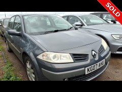 BUY RENAULT MEGANE DYNAMIQUE 2007 DYNAMIQUE VVT 111, Newark Motor Auctions