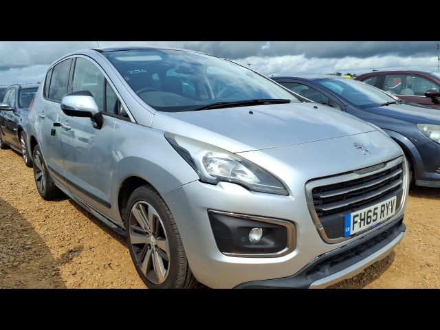 BUY PEUGEOT 3008 ALLURE BLUE HDI S/S 2016 BLUE HDI S/S ALLURE, Newark Motor Auctions