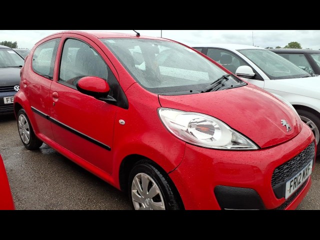 BUY PEUGEOT 107 ACTIVE 2012 ACTIVE, Newark Motor Auctions
