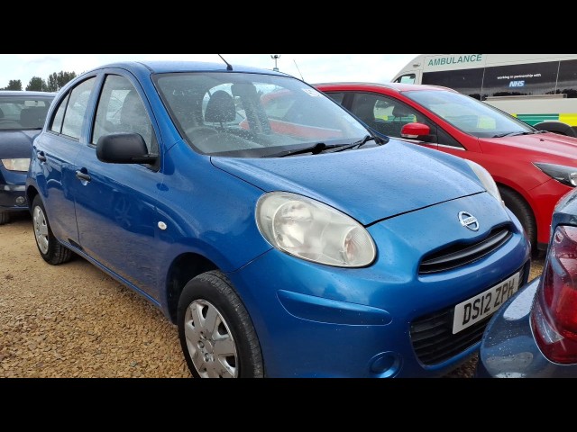 BUY NISSAN MICRA VISIA 2012 VISIA, Newark Motor Auctions