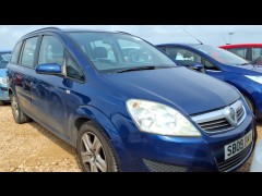 BUY VAUXHALL ZAFIRA EXCLUSIV 2009 EXCLUSIV, Newark Motor Auctions