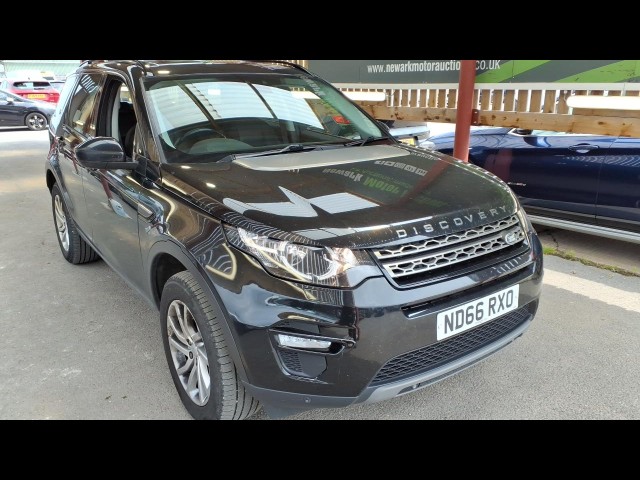 BUY LAND ROVER DISCOVERY SPORT SE TECH T 2017 TD4 SE TECH, Newark Motor Auctions