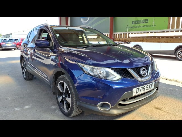 BUY NISSAN QASHQAI N-TEC + DIG-T 2015 N-TEC PLUS DIG-T, Newark Motor Auctions
