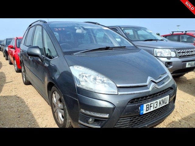 BUY CITROEN C4 GRD PICASSO PLAT-UM HD 2013 HDI PLATINUM EGS GRAND PICASSO, Newark Motor Auctions