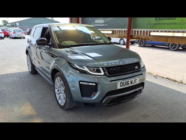BUY LAND ROVER RANGE ROVER EVOQUE HSE DY 2016 TD4 HSE DYNAMIC, Newark Motor Auctions