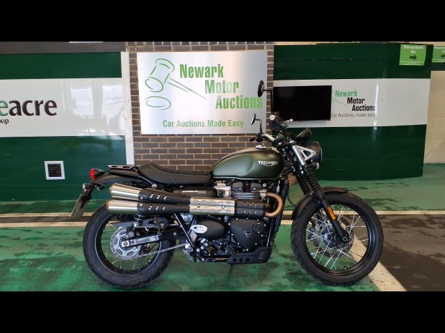 BUY TRIUMPH SCRAMBLER 900 2023 DERIVATIVE, Newark Motor Auctions