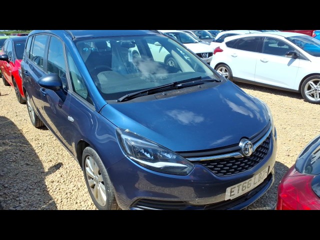 BUY VAUXHALL ZAFIRA TOURER DESIGN TURB 2017 DESIGN, Newark Motor Auctions