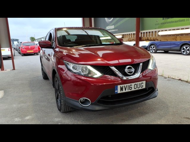 BUY NISSAN QASHQAI N-CONNECTA DIG-T 2016 N-CONNECTA DIG-T, Newark Motor Auctions