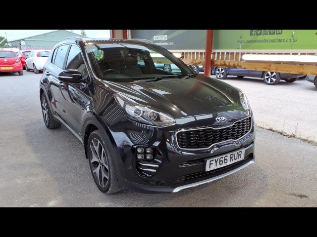 BUY KIA SPORTAGE GT-LINE CRDI 4X4 2016 CRDI GT-LINE, Newark Motor Auctions