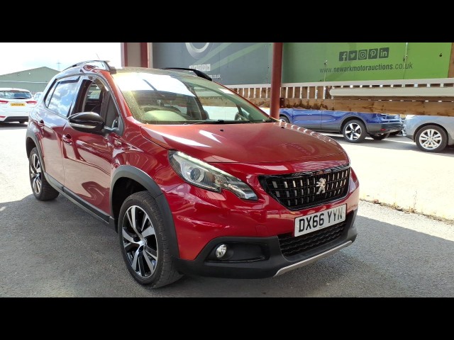 BUY PEUGEOT 2008 GT LINE BLUE HDI 2016 BLUE HDI GT LINE, Newark Motor Auctions